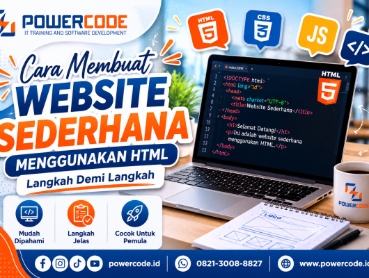 Cara Membuat Website Sederhana Menggunakan HTML Langkah demi Langkah