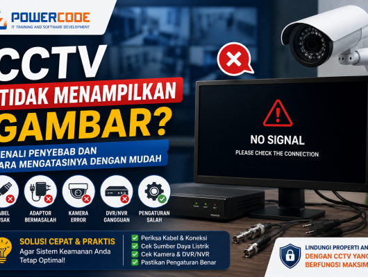 CCTV Tidak Menampilkan Gambar dan Cara Mengatasinya