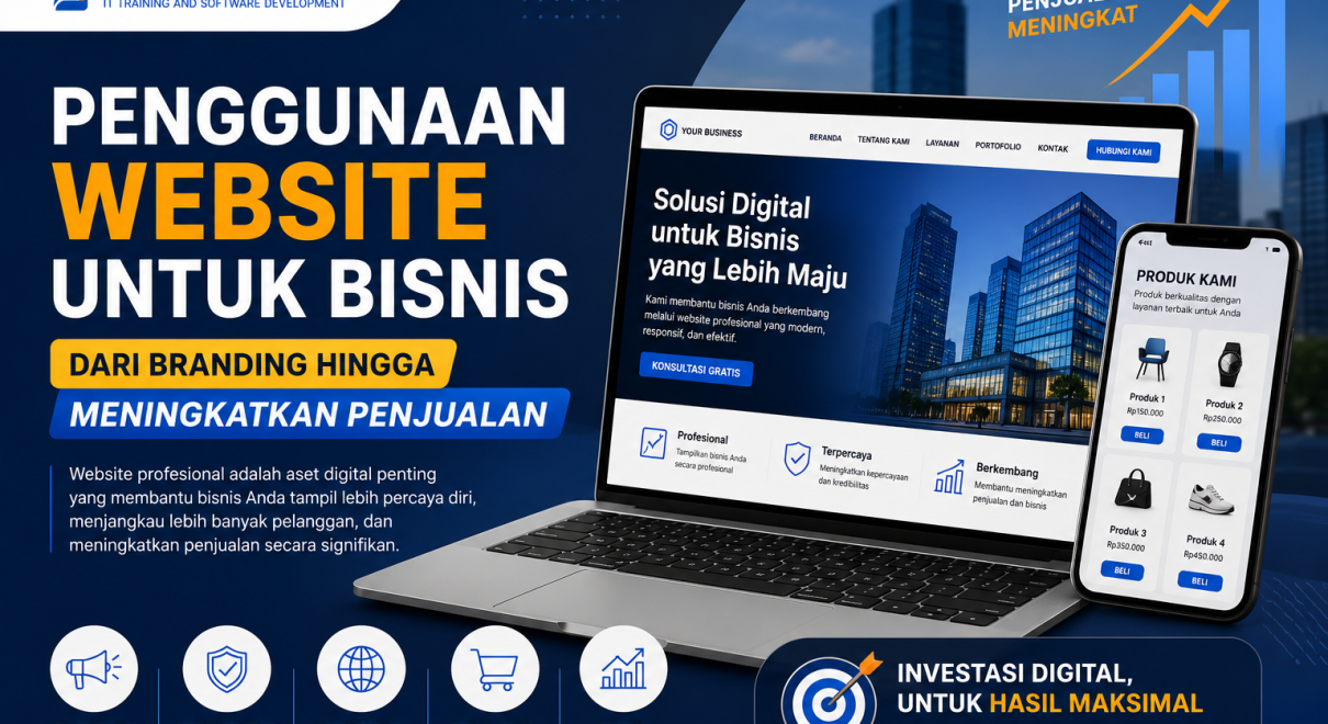 Penggunaan Website untuk Bisnis Dari Branding hingga Meningkatkan Penjualan