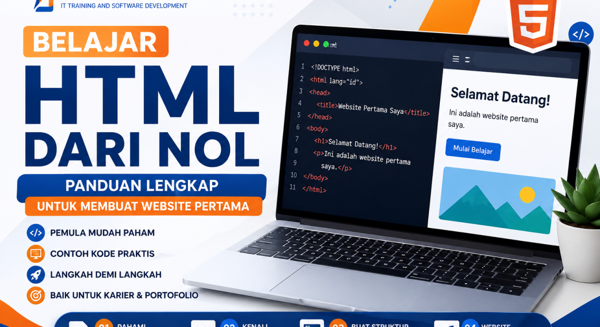 belajar html dari nol