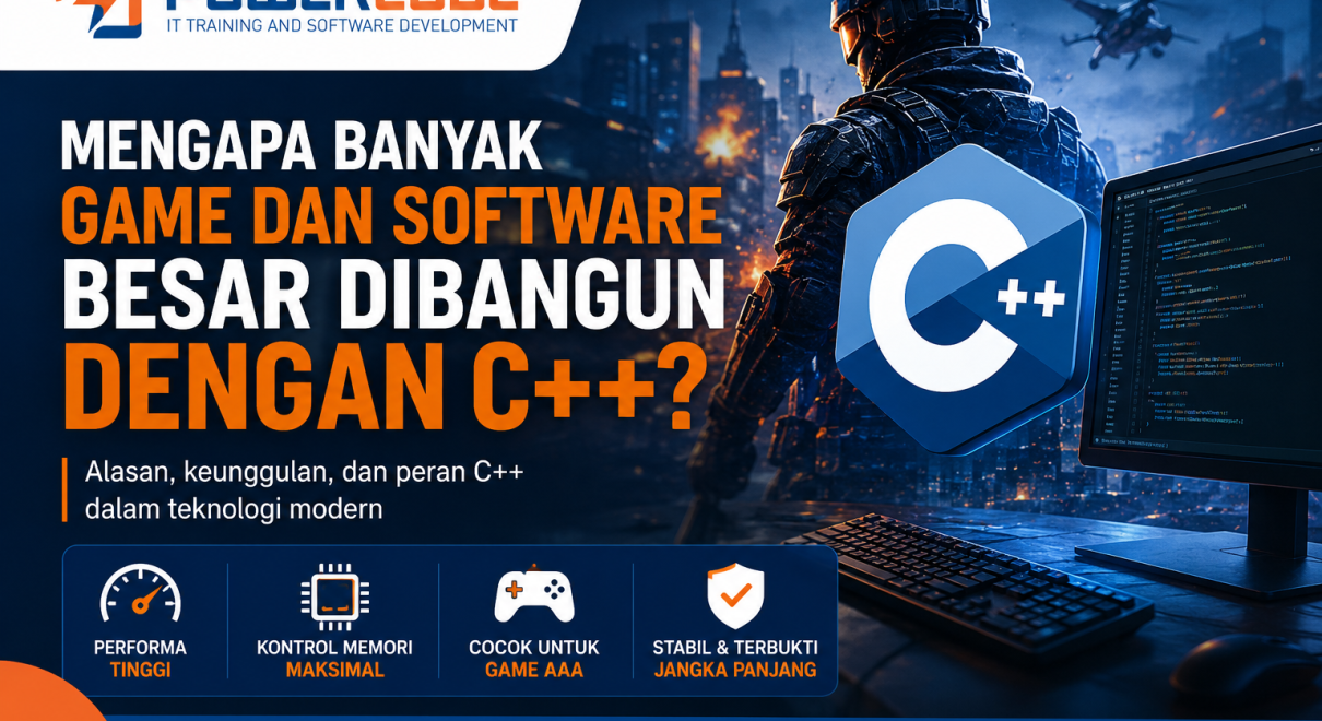 Mengapa Banyak Game dan Software Besar Dibangun dengan C++