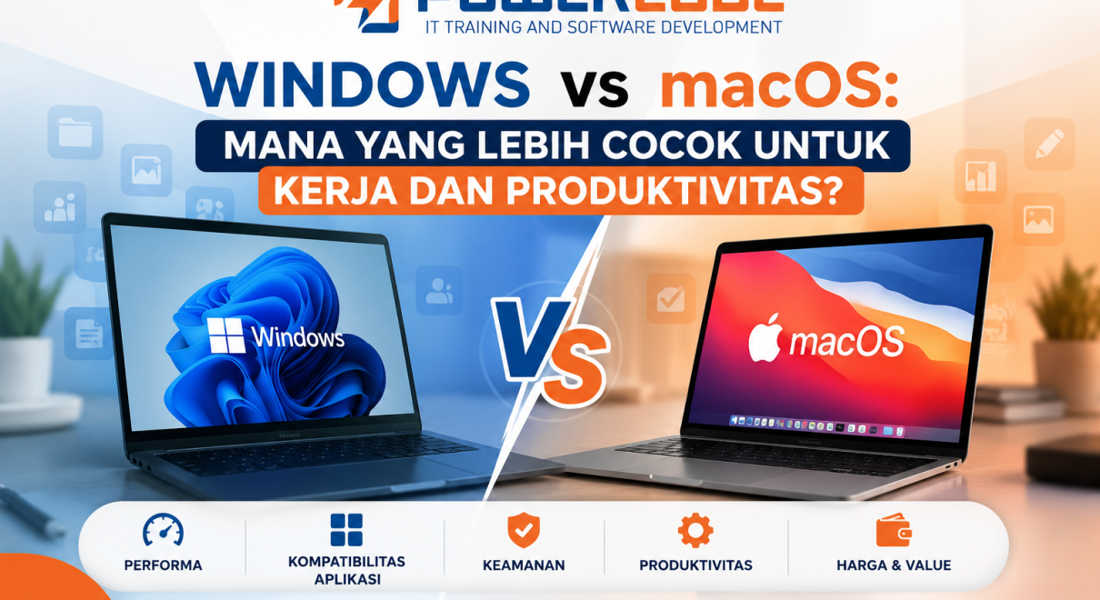 Windows vs macOS Mana yang Lebih Cocok untuk Kerja dan Produktivitas