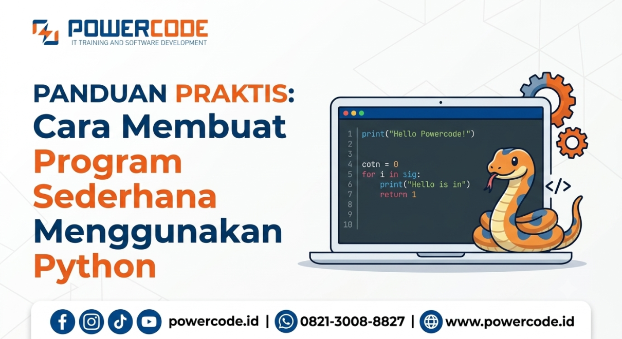 Cara Membuat Program Sederhana Menggunakan Python
