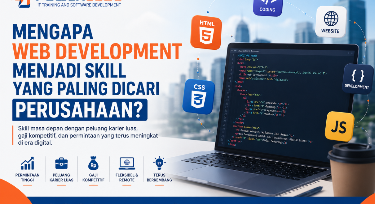 Mengapa Web Development Menjadi Skill yang Paling Dicari Perusahaan