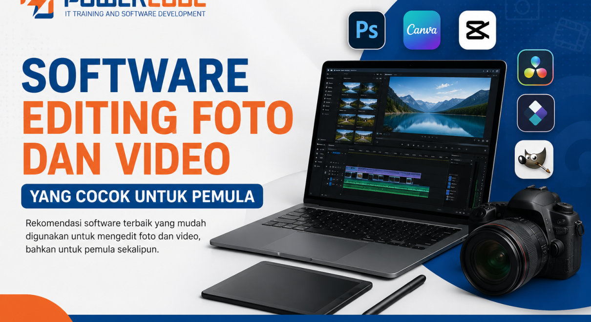 Software Editing Foto dan Video yang Cocok untuk Pemula
