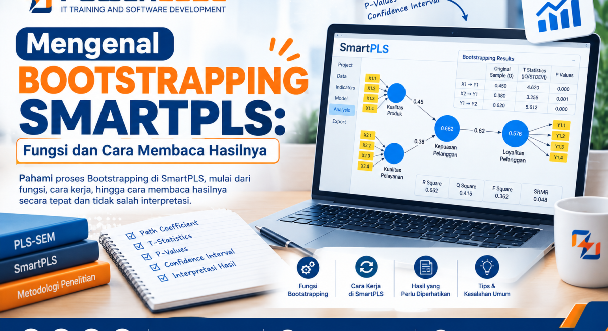 Mengenal Bootstrapping SmartPLS Fungsi dan Cara Membaca Hasilnya