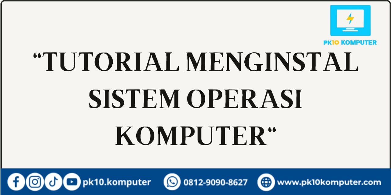Tutorial Operasi