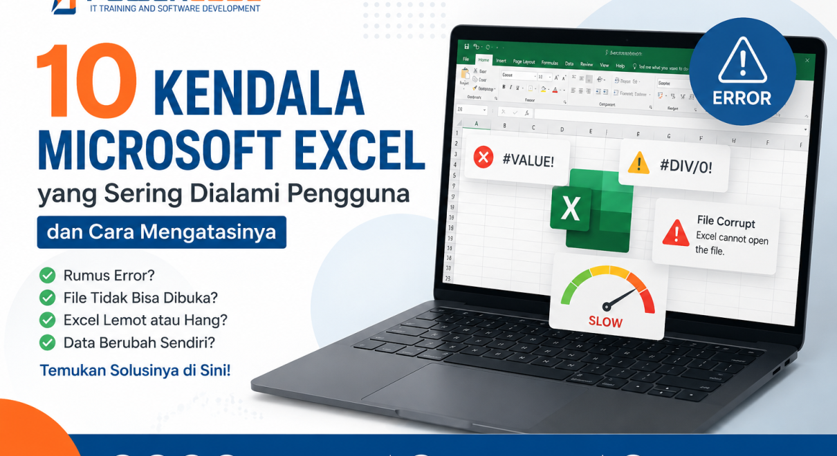 10 Kendala Microsoft Excel yang Sering Dialami Pengguna dan Cara Mengatasinya