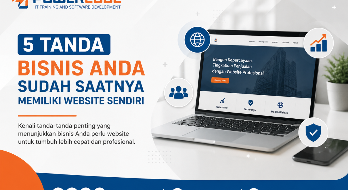 5 Tanda Bisnis Anda Sudah Saatnya Memiliki Website Sendiri