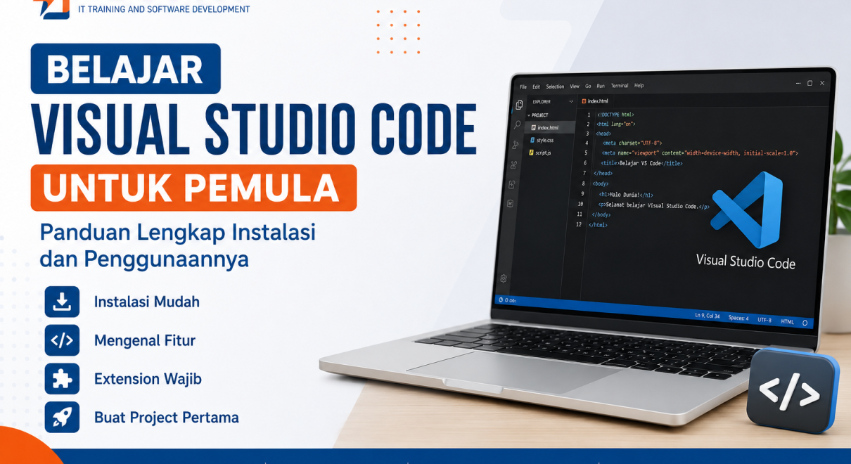 Belajar Visual Studio Code untuk Pemula Panduan Lengkap Instalasi dan Penggunaannya