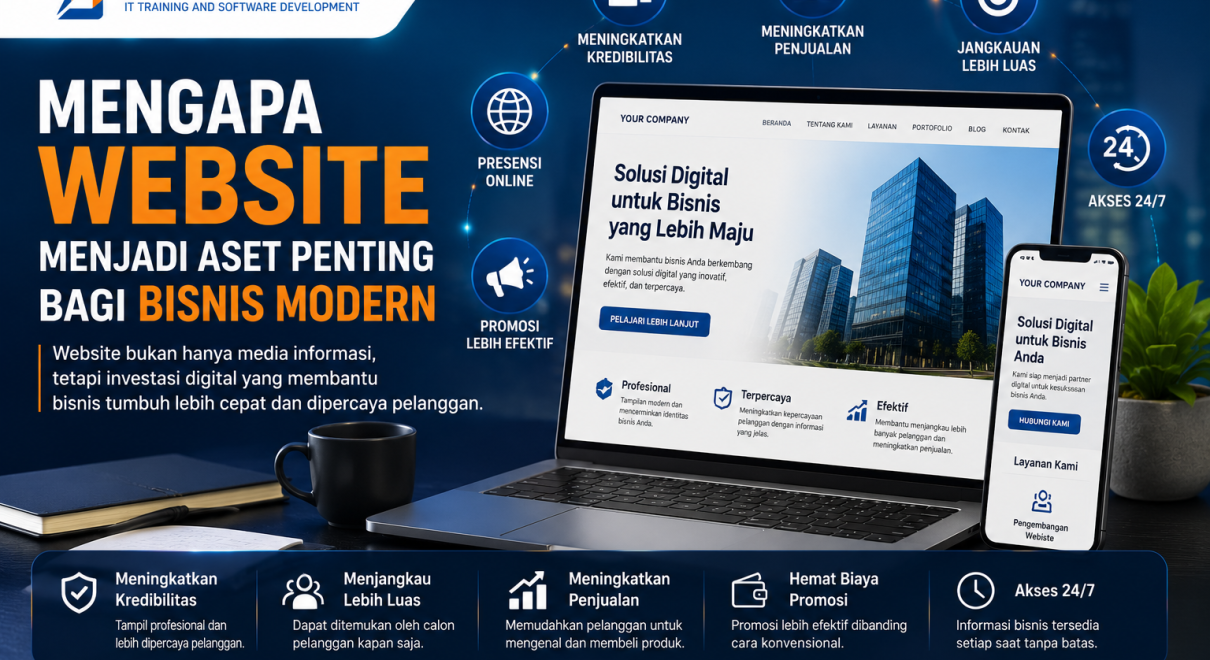 Mengapa Website Menjadi Aset Penting bagi Bisnis Modern