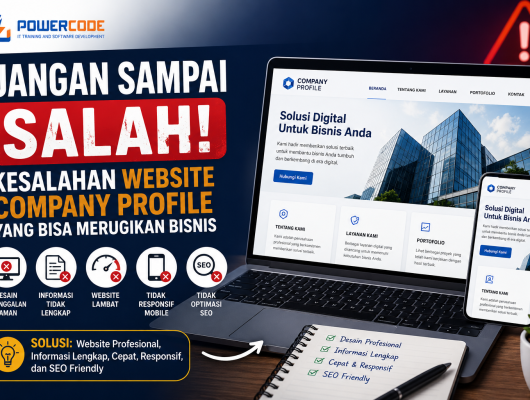 Kesalahan Website Company Profile yang Bisa Merugikan Bisnis