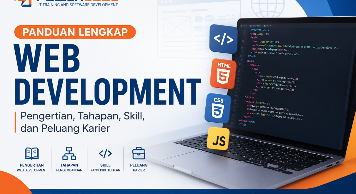 Panduan Lengkap Web Development Pengertian, Tahapan, Skill, dan Peluang Karier
