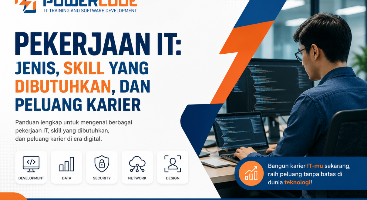 Pekerjaan IT Jenis, Skill yang Dibutuhkan, dan Peluang Karier