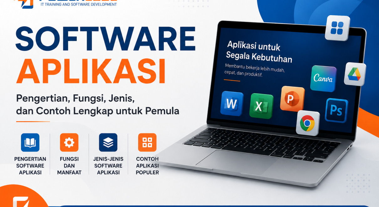 Software Aplikasi Pengertian, Fungsi, Jenis, dan Contoh Lengkap untuk Pemula