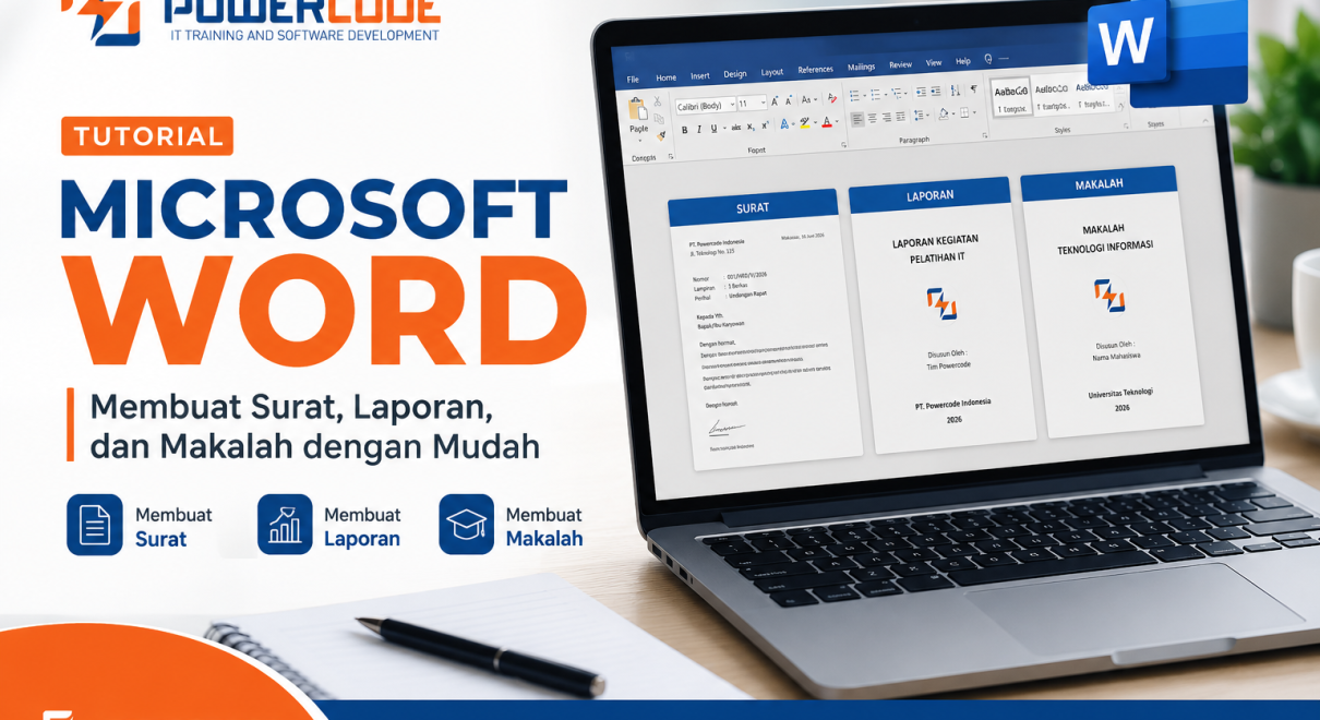 Tutorial Microsoft Word Membuat Surat, Laporan, dan Makalah dengan Mudah