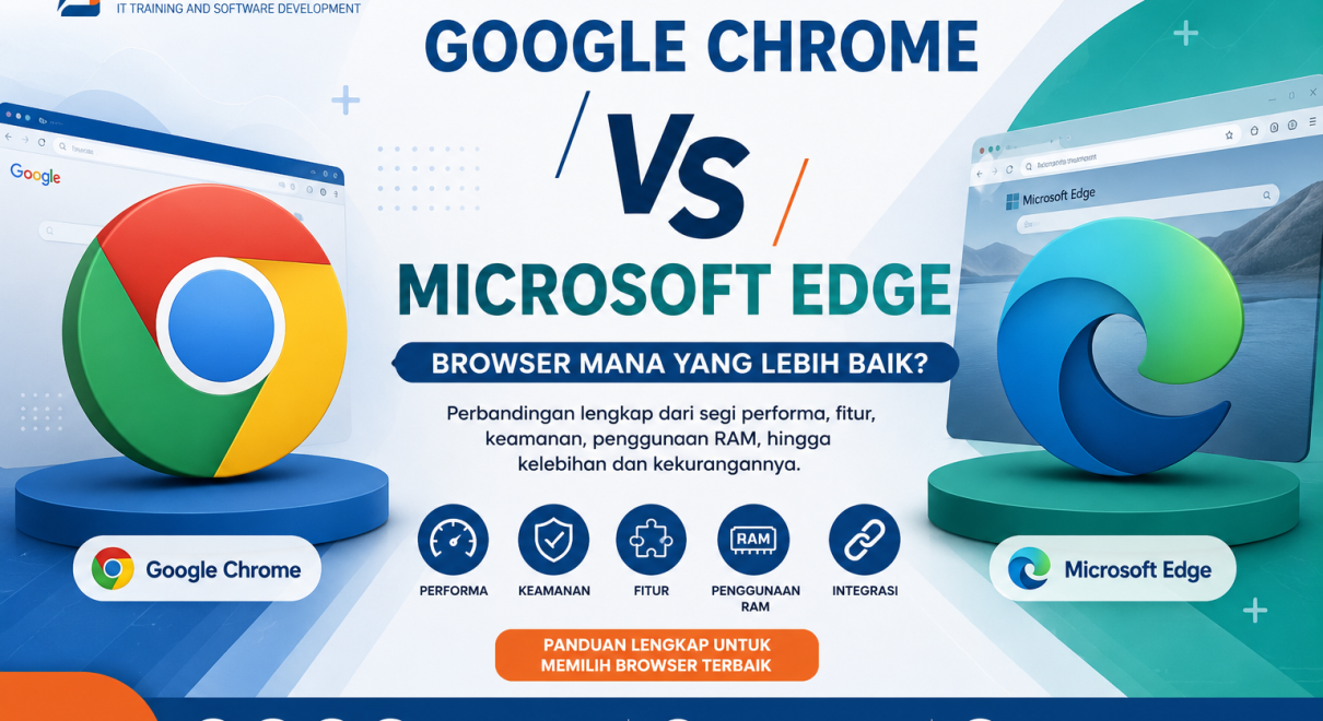 Google Chrome vs Microsoft Edge Browser Mana yang Lebih Baik