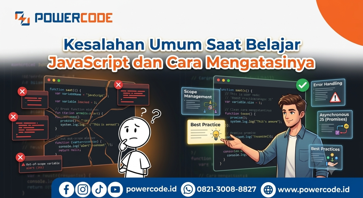 Kesalahan Umum Saat Belajar JavaScript dan Cara Mengatasinya