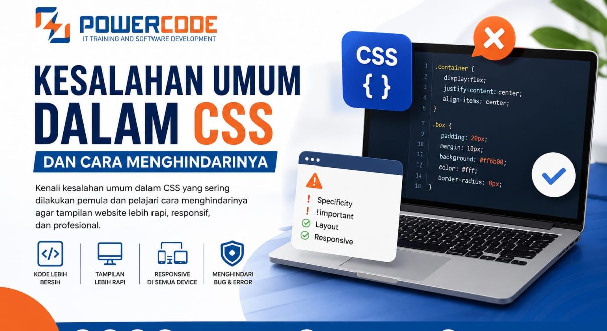 Kesalahan Umum dalam CSS dan Cara Menghindarinya