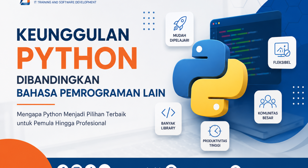 Keunggulan Python Dibandingkan Bahasa Pemrograman Lain