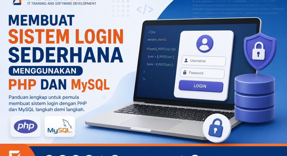 Membuat Sistem Login Sederhana Menggunakan PHP dan MySQL