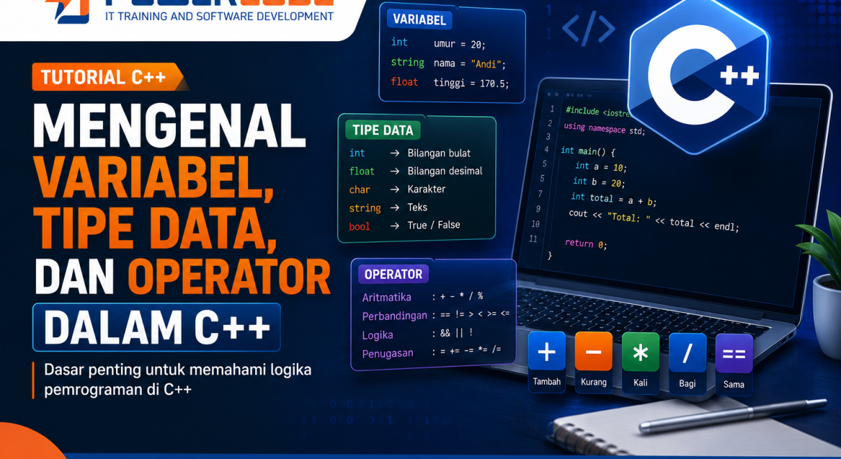 Mengenal Variabel, Tipe Data, dan Operator dalam C++