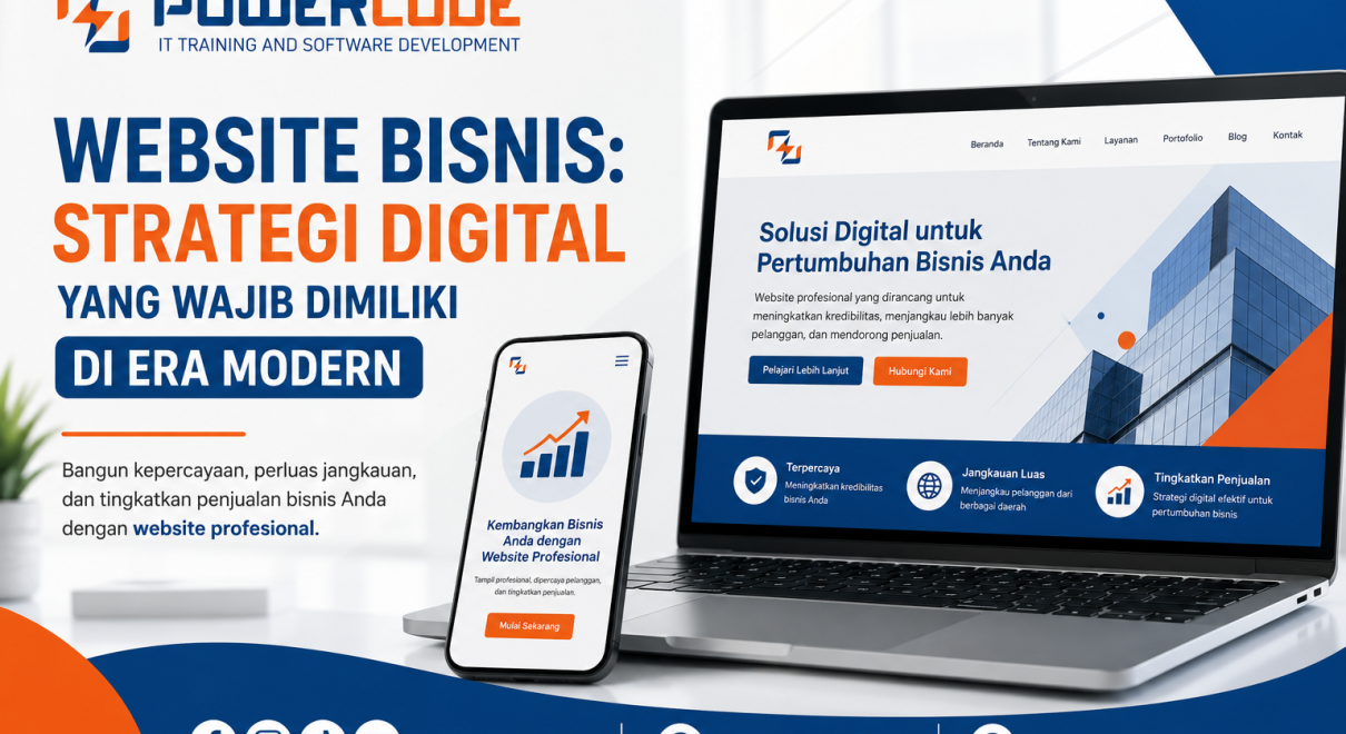 Website Bisnis Strategi Digital yang Wajib Dimiliki di Era Modern