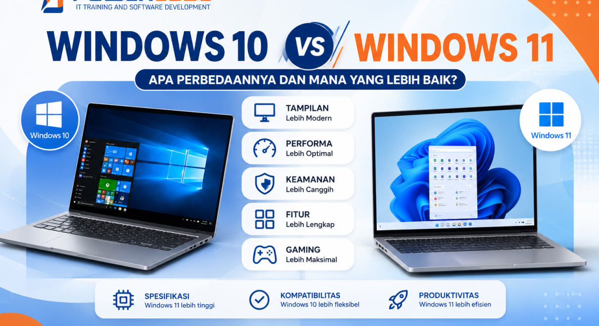 Windows 10 vs Windows 11 Apa Perbedaannya dan Mana yang Lebih Baik