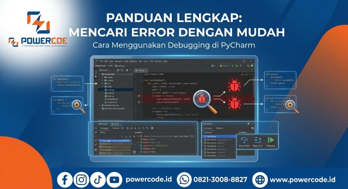 Cara Menggunakan Debugging di PyCharm untuk Mencari Error
