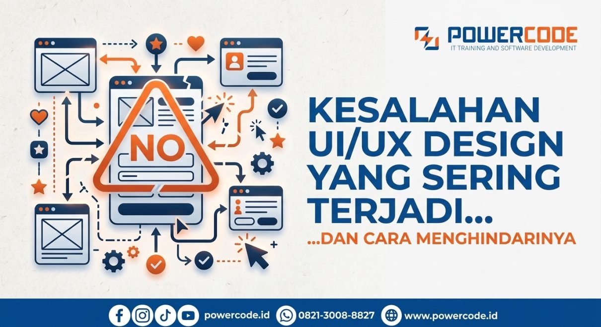Kesalahan UIUX Design yang Sering Terjadi dan Cara Menghindarinya