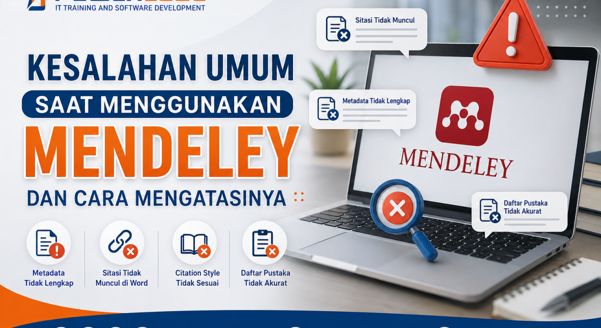 Kesalahan Umum Saat Menggunakan Mendeley dan Cara Mengatasinya
