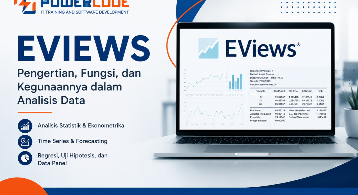 Mengenal EViews Pengertian, Fungsi, dan Kegunaannya dalam Analisis Data