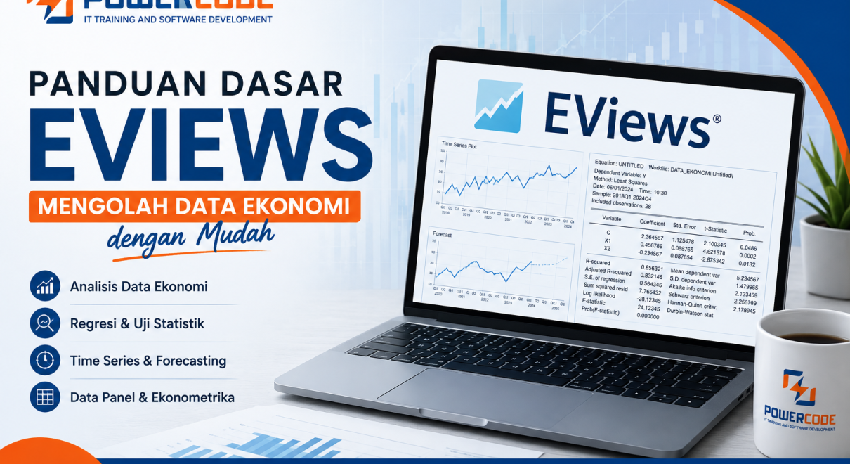 Panduan Dasar EViews Mengolah Data Ekonomi dengan Mudah
