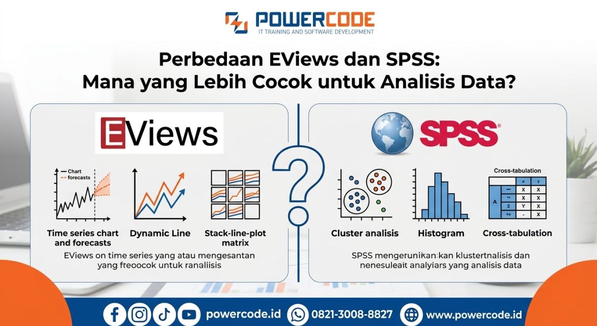 Perbedaan EViews dan SPSS Mana yang Lebih Cocok untuk Analisis Data