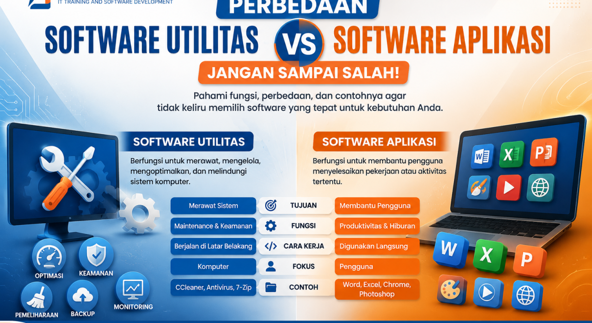 Perbedaan Software Utilitas dan Software Aplikasi, Jangan Sampai Salah!