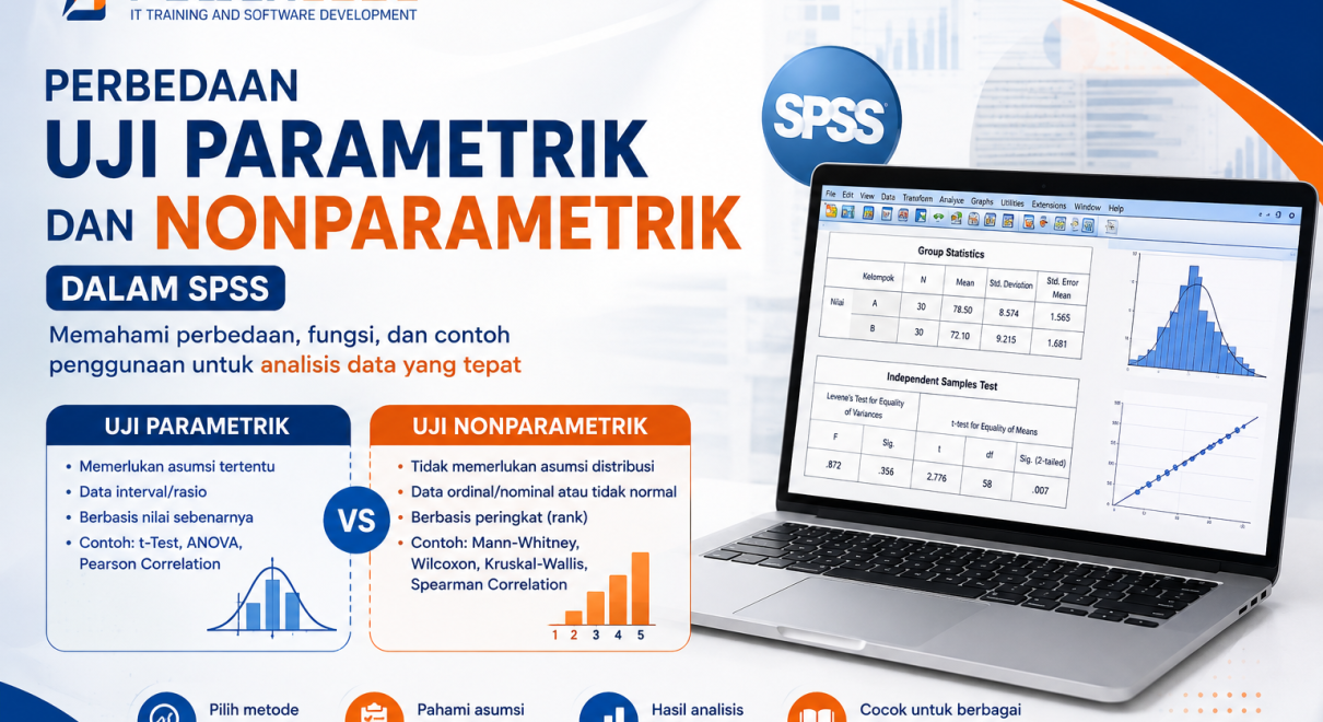 Perbedaan Uji Parametrik dan Nonparametrik dalam SPSS