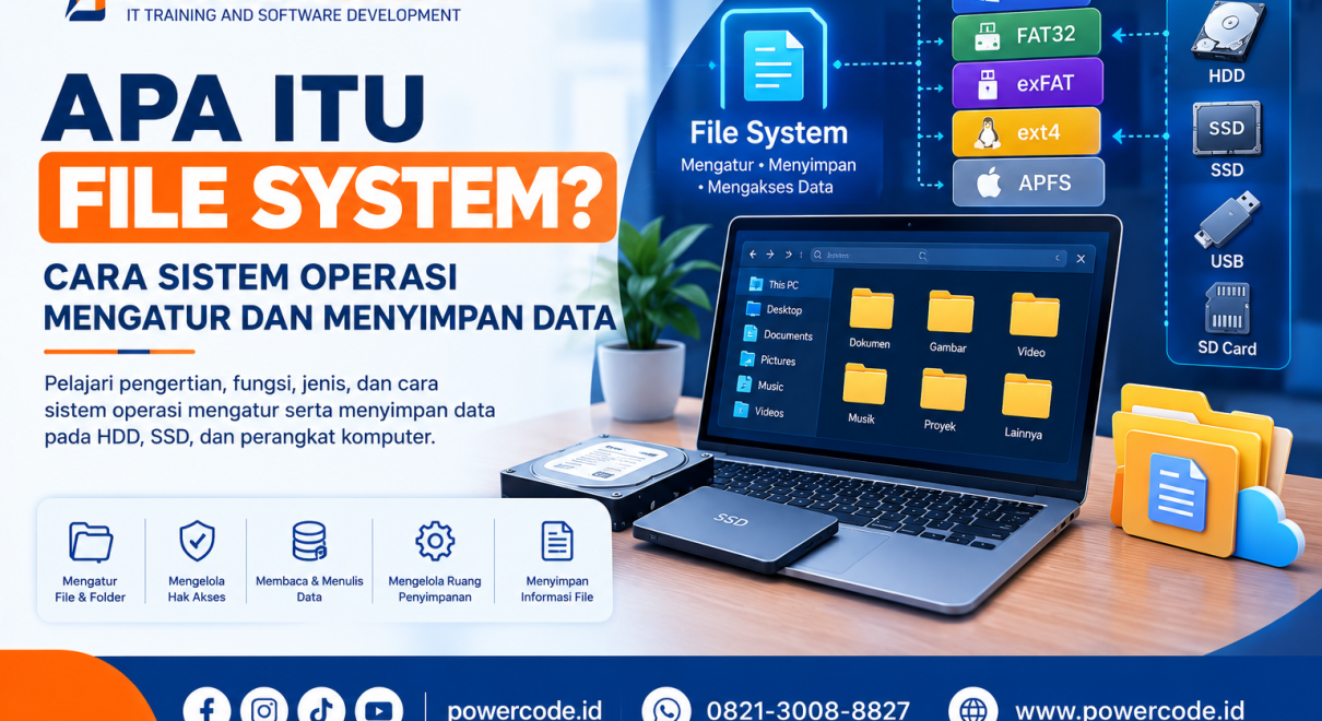 Apa Itu File System Cara Sistem Operasi Mengatur dan Menyimpan Data