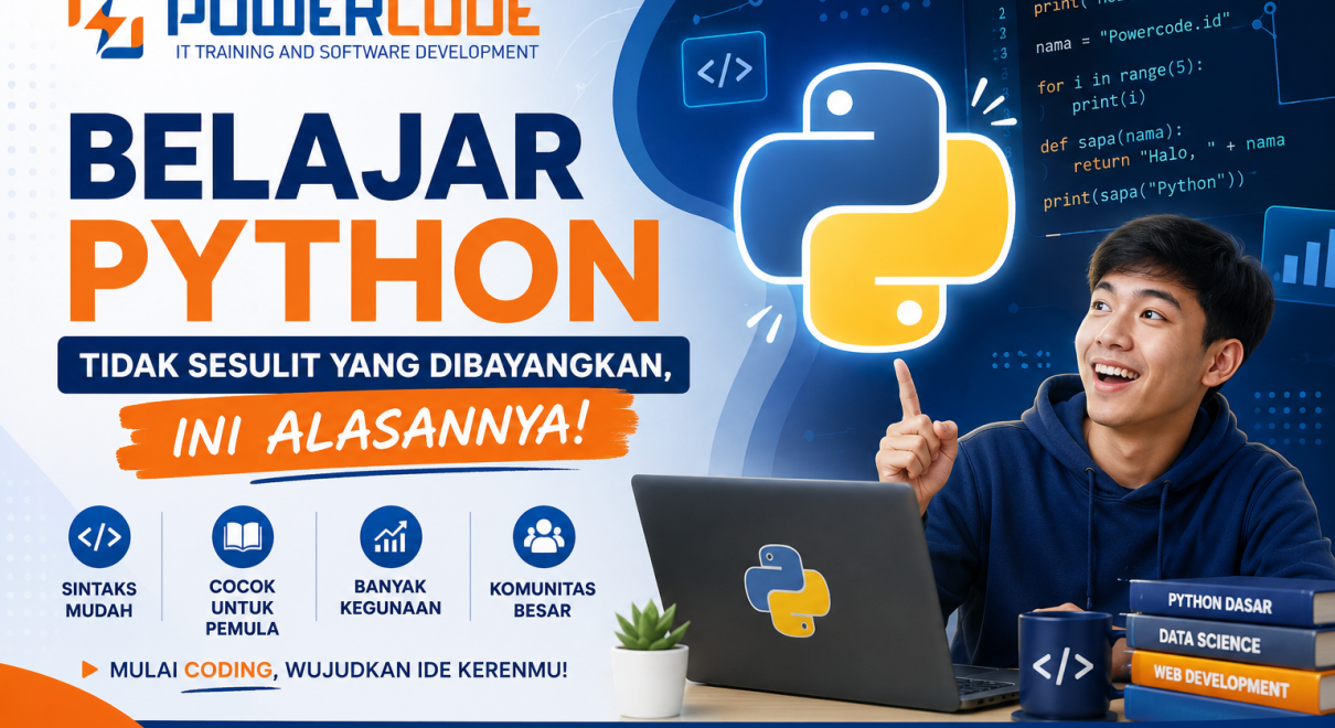 Belajar Python Tidak Sesulit yang Dibayangkan, Ini Alasannya