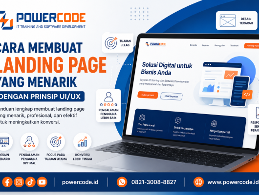Cara Membuat Landing Page yang Menarik dengan Prinsip UIUX