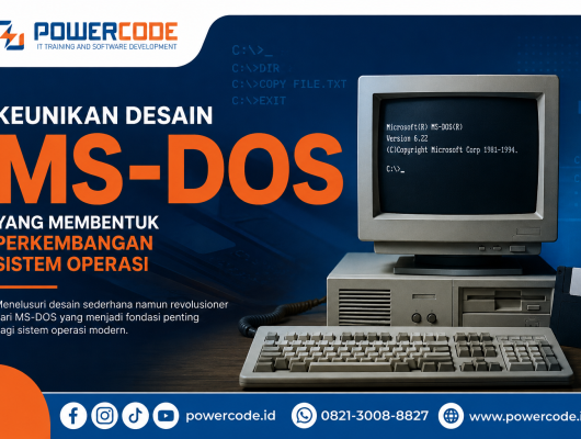 Keunikan Desain MS-DOS yang Membentuk Perkembangan Sistem Operasi