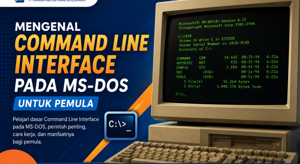 Mengenal Command Line Interface pada MS-DOS untuk Pemula