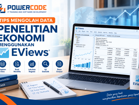 Tips Mengolah Data Penelitian Ekonomi Menggunakan EViews